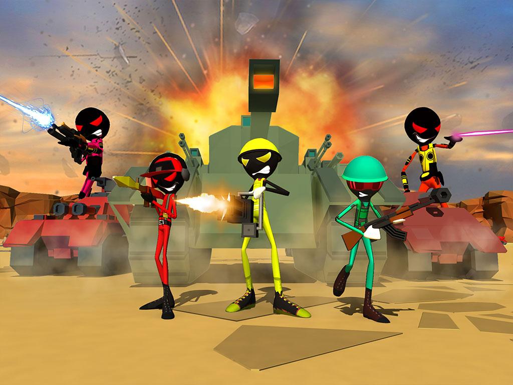 火柴人游戏《stickman battle simulator 3d》1.4更新内容