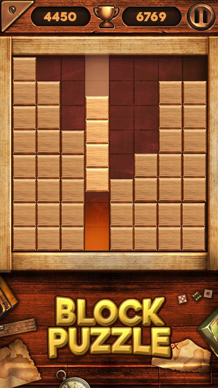 block puzzle wood classic: free puzzle game