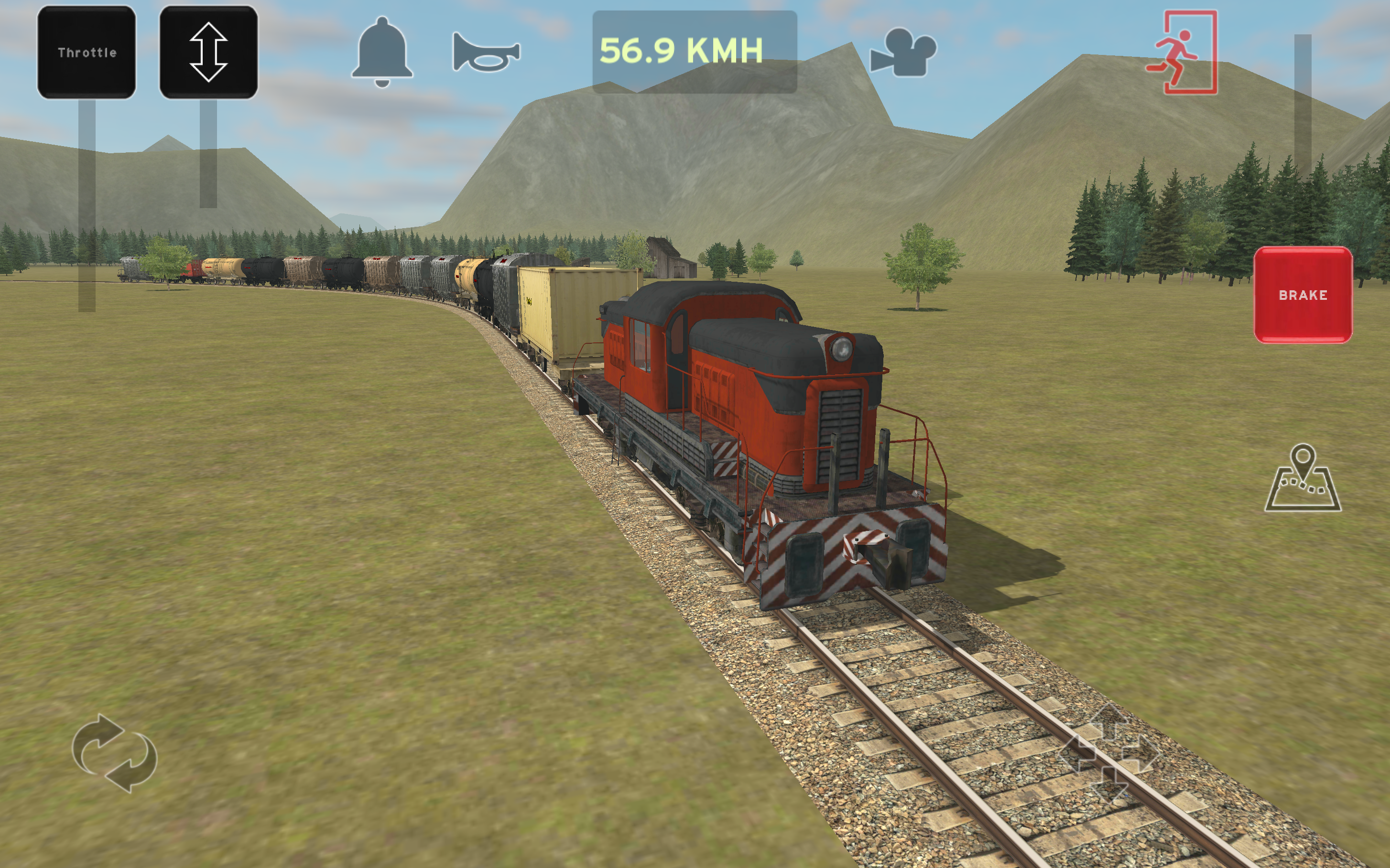 train and rail yard simulator