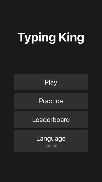 typing king(typing practice)