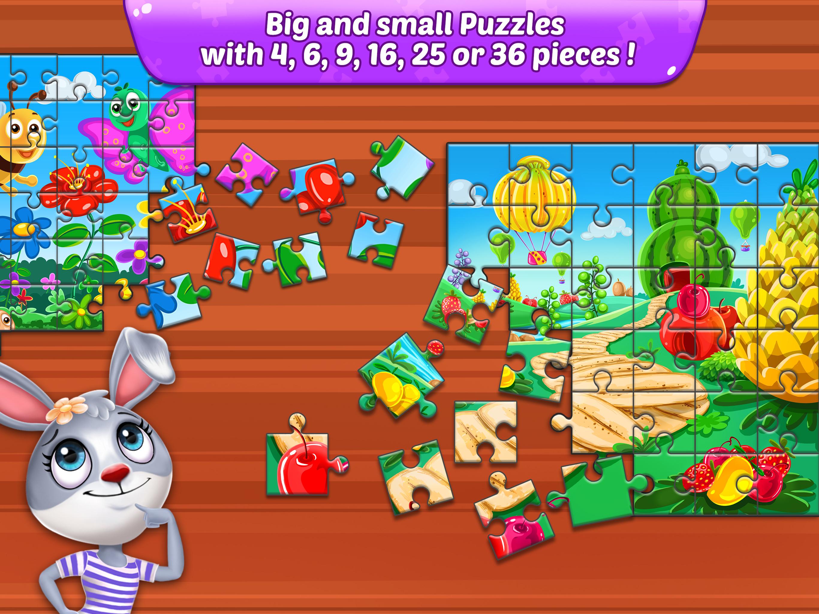 puzzle kids - animals, shapes, jigsaw puzzles