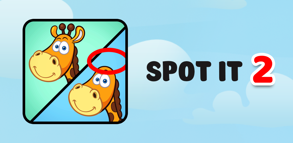 spot it 2: find the difference for toddlers & kids