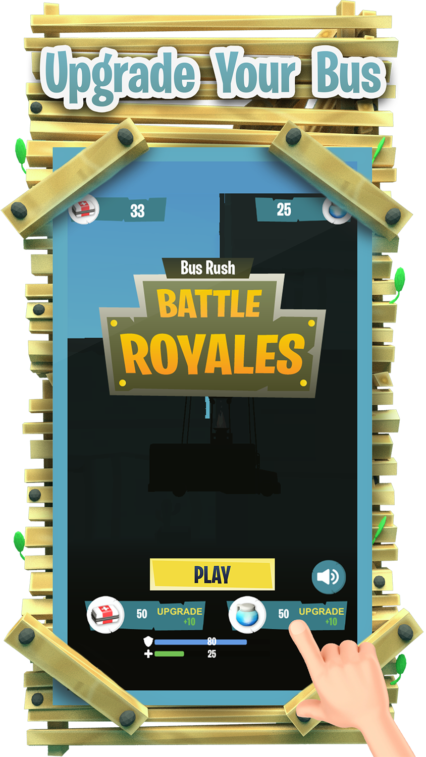 battle royale bus rush is a fortnight