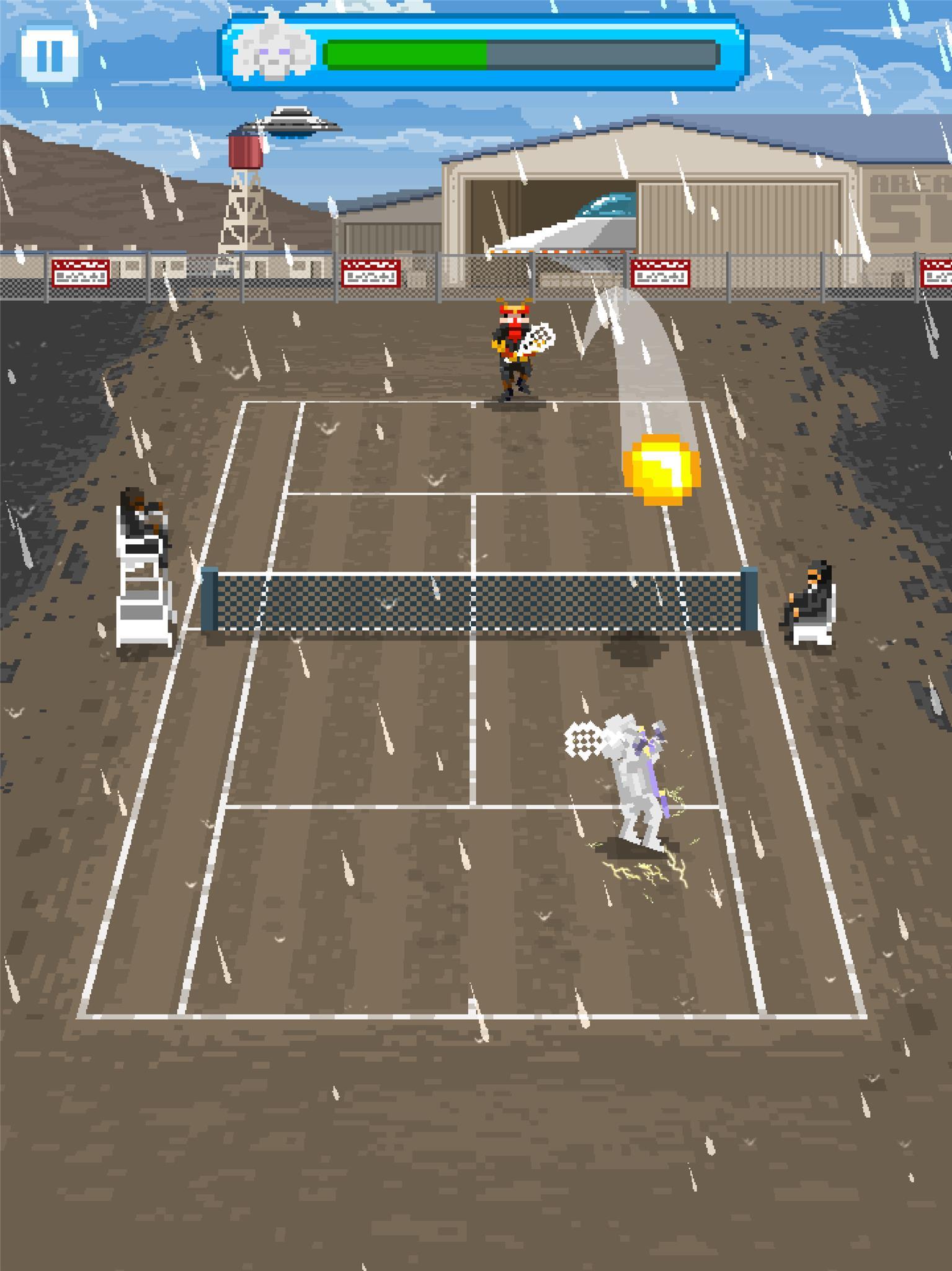 super one tap tennis