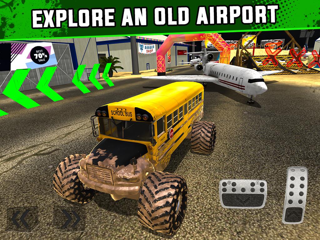 竞速游戏《monster truck xt airport derby》1.1改动
