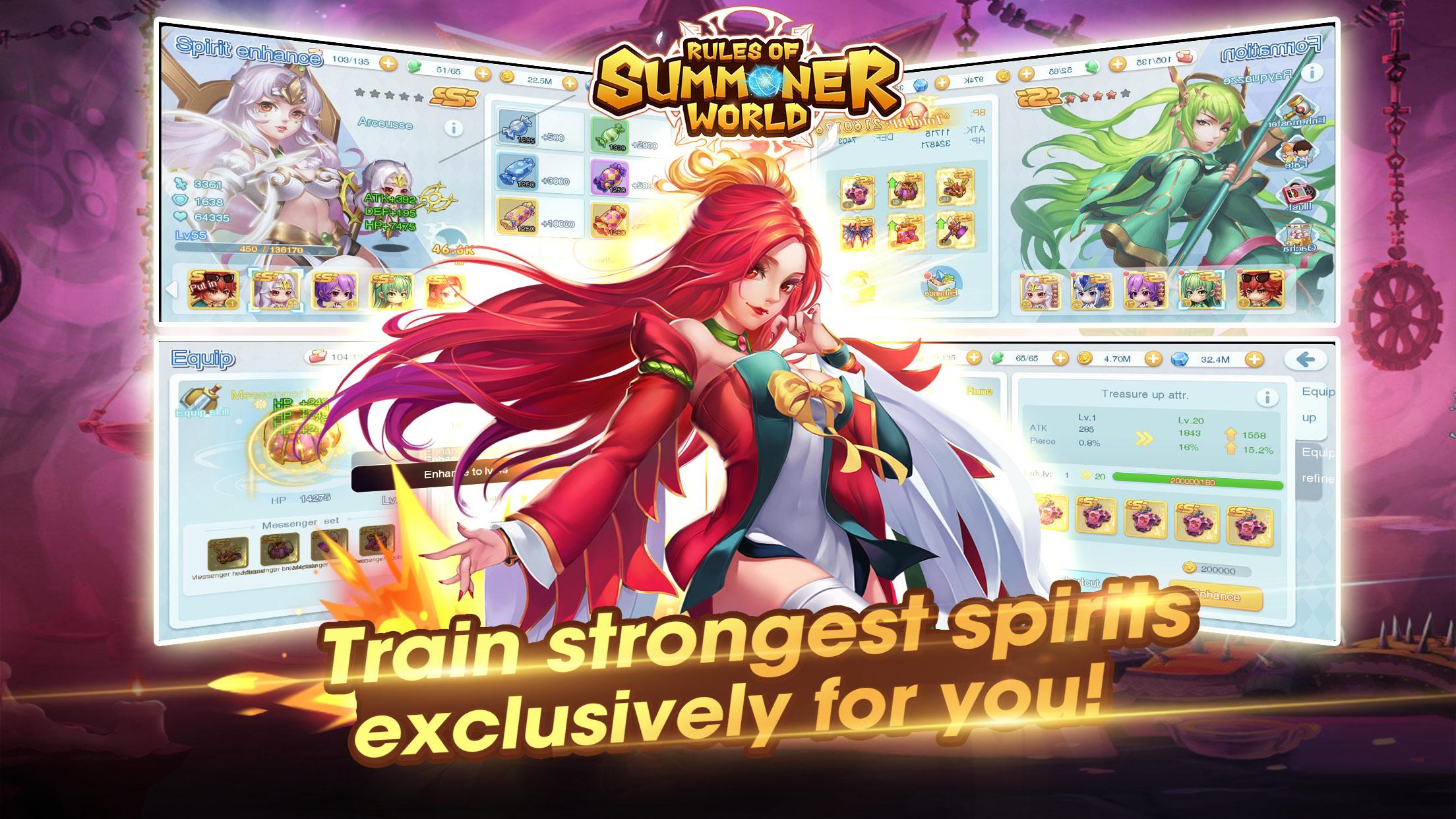 rules of summoner world
