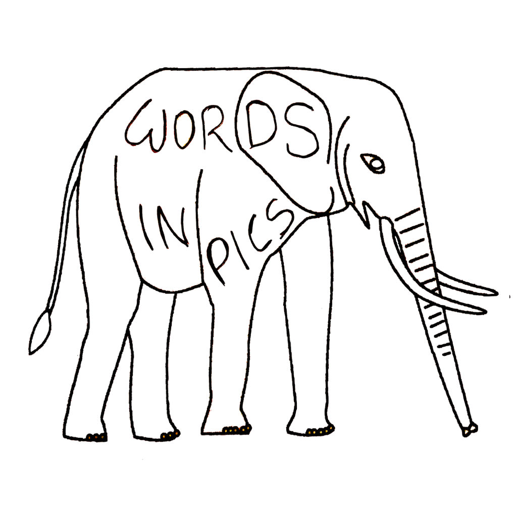 words in pics - drawing puzzle