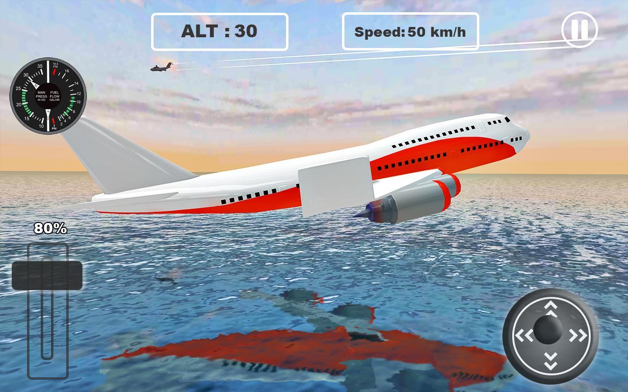 fly jet airplane - real pro pilot flight sim 3d