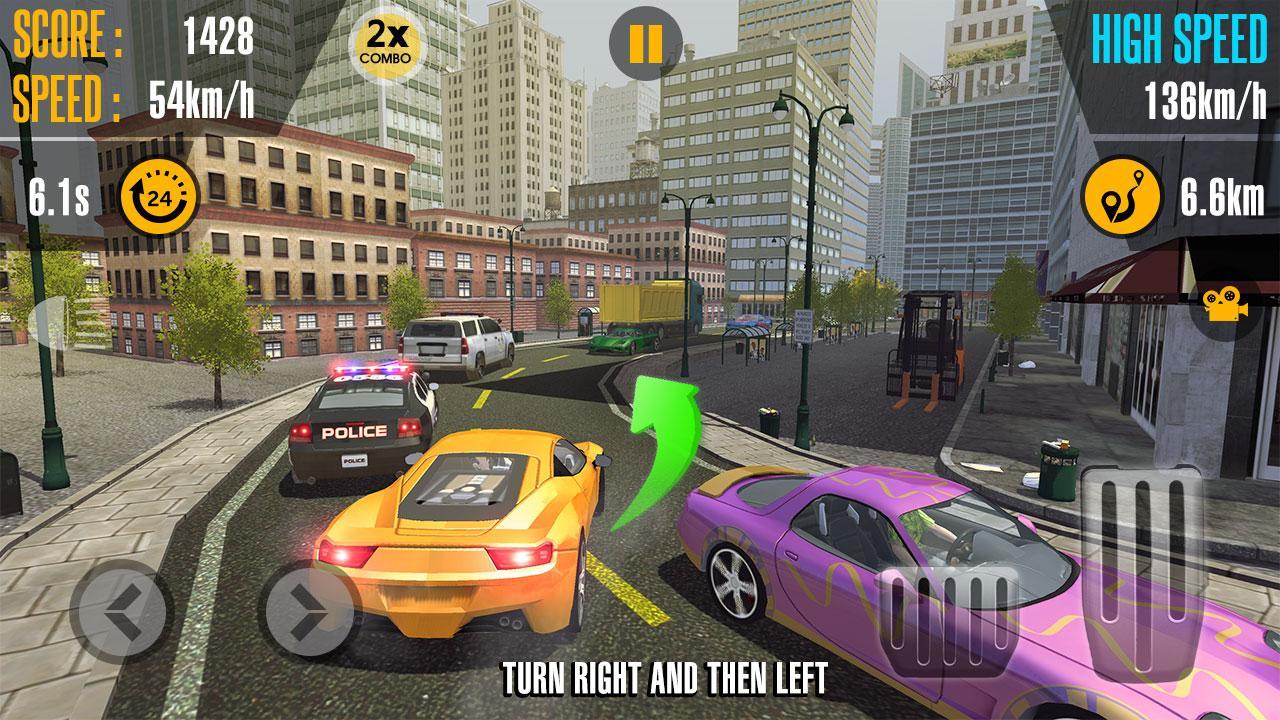 super highway traffic car racer 3d