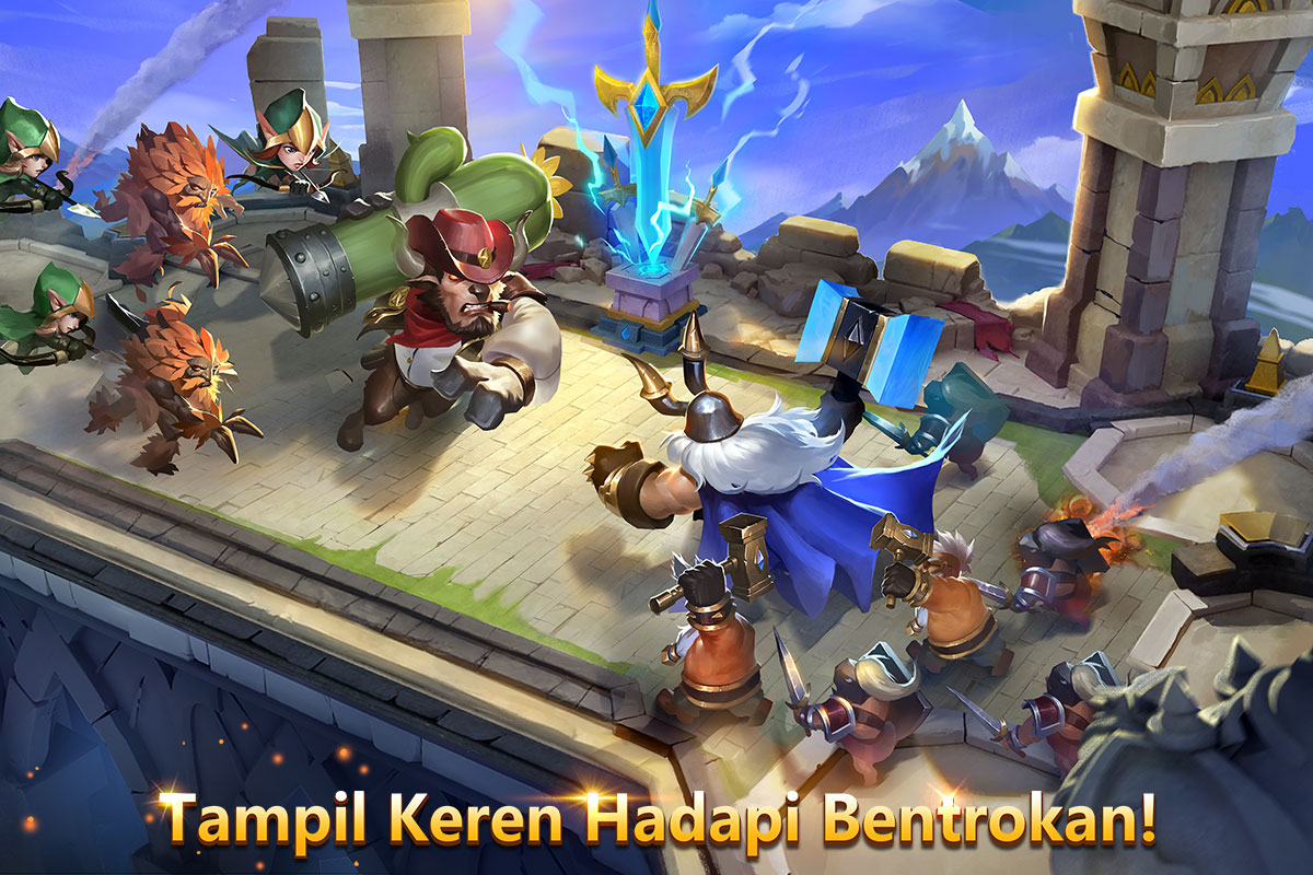 castle clash: pasukan perkasa