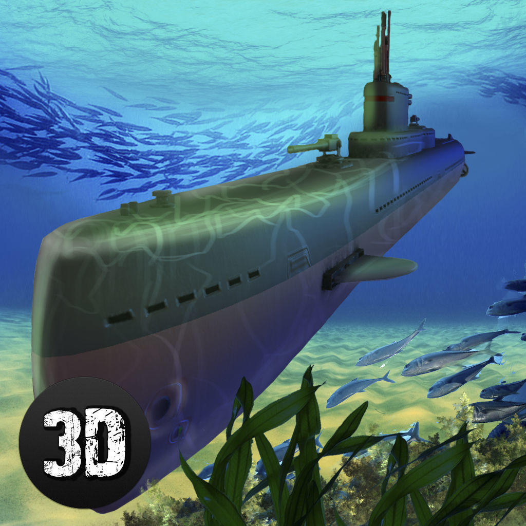海军战争水下潜艇模拟器3d