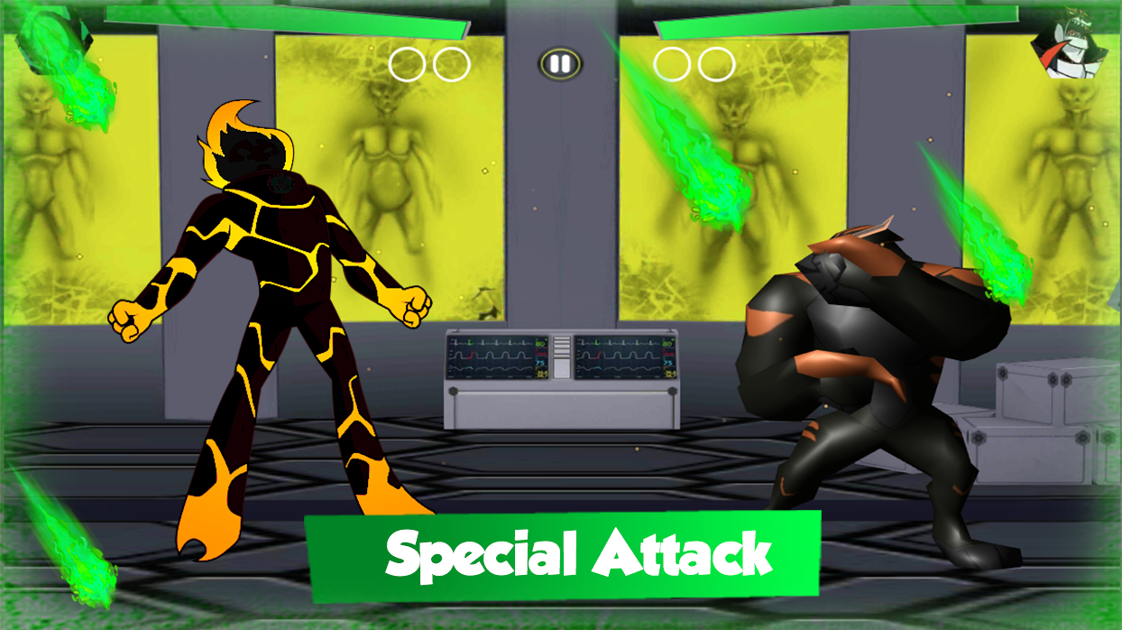 alien fighting games - ultimate battle