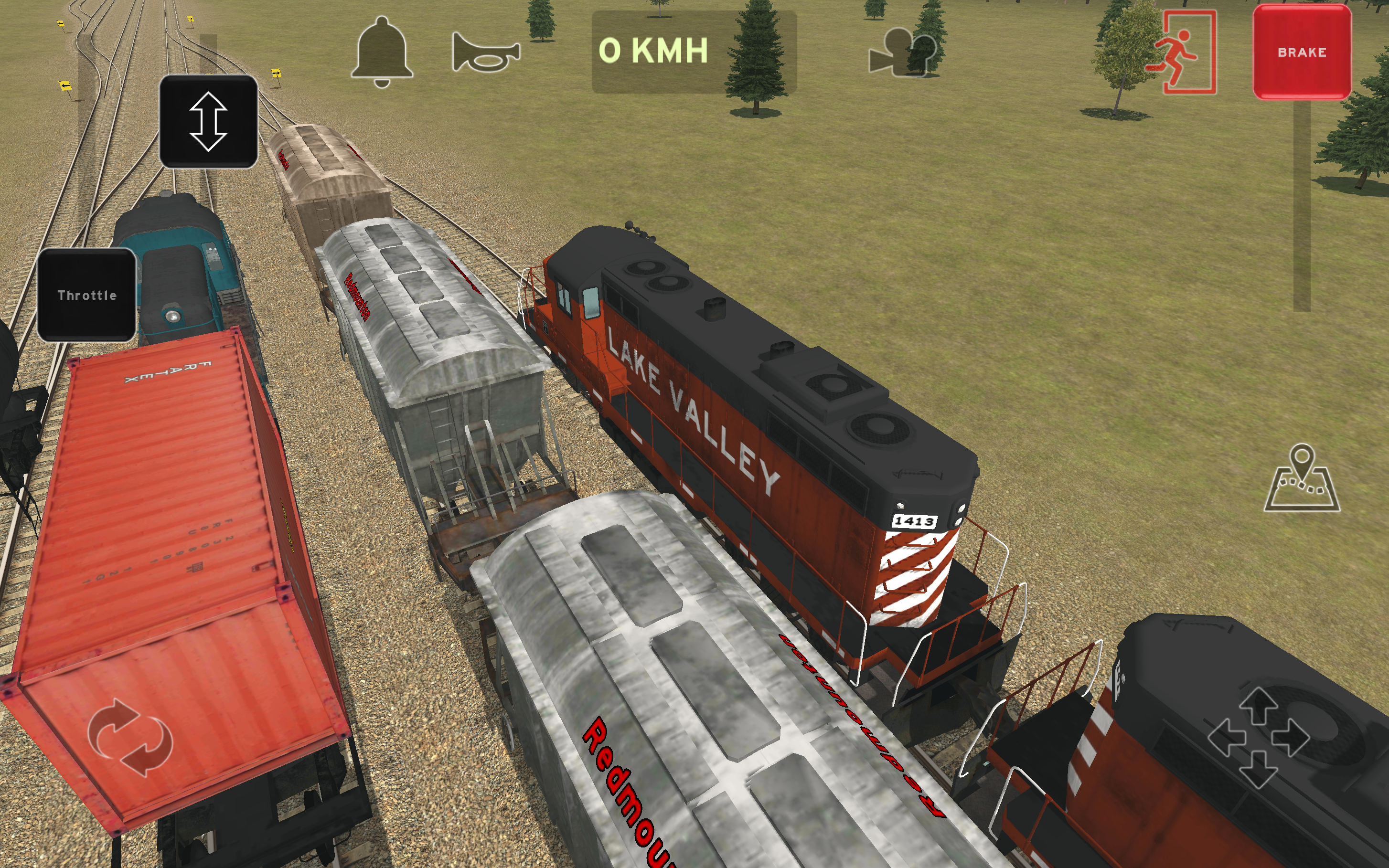 train and rail yard simulator