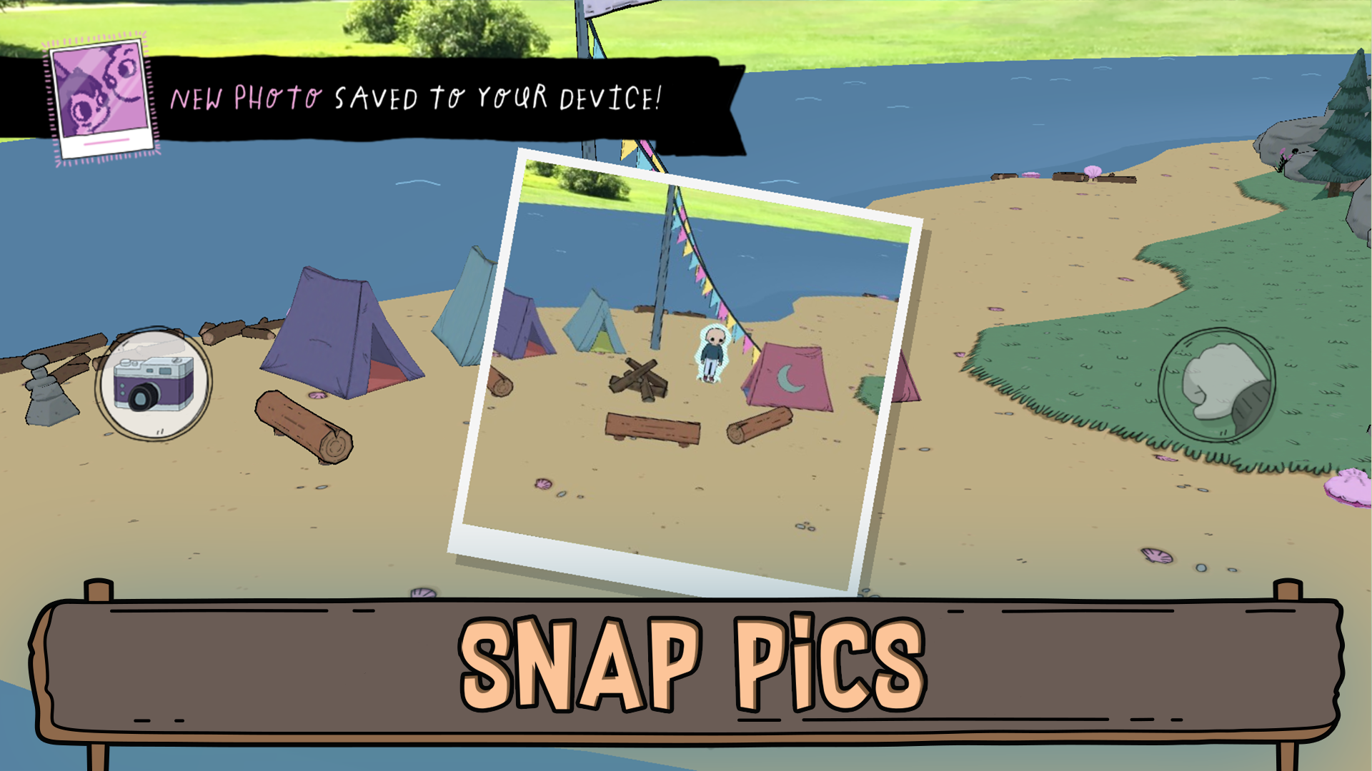 explore summer camp island interact with a magical island full