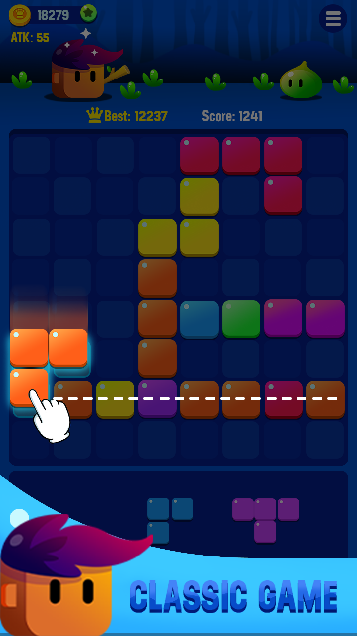 block puzzle online - puzzle game