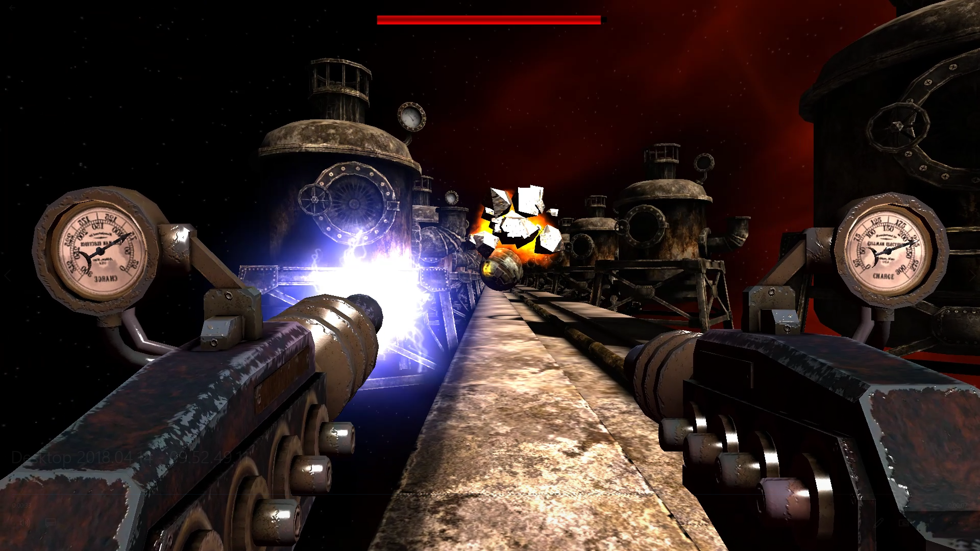 a compelling blend of runner, first person shooter, and tactical