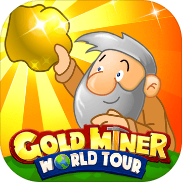 gold miner world tour: gold rush puzzle rpg game