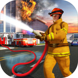 American Firefighter Rescue Truck - Fire Station American Firefighter Rescue Truck - Fire Station