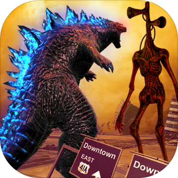 Monster Smash City - Godzilla vs Siren Head Monster Smash City - Godzilla vs Siren Head