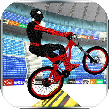 superhero BMX bicycle stunts track superhero BMX bicycle stunts track