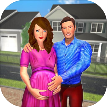Pregnant Mom Baby Happy Home Pregnant Mom Baby Happy Home