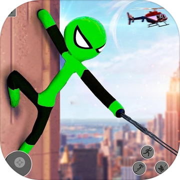Flying Stickman Rope Hero Flying Hero Crime City Pre Register Download Taptap - roblox superhero city bank