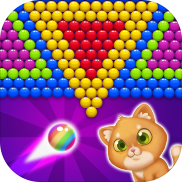 cat bubble shooter