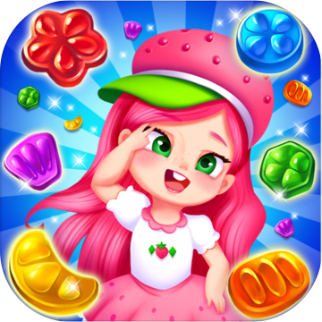 Strawberry Princess Cookie Match 3