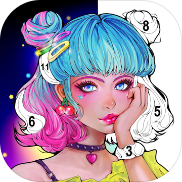 Flora Coloring: Color by Number Painting Game