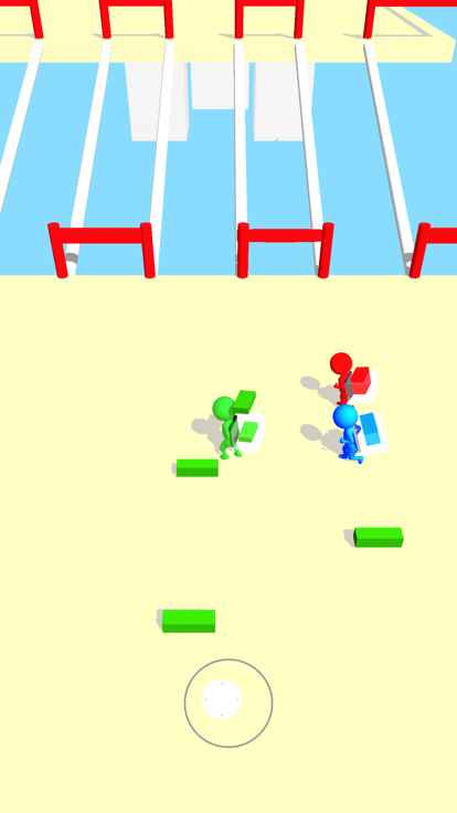 Bridge Dye 3D - Race Challenge游戏截图