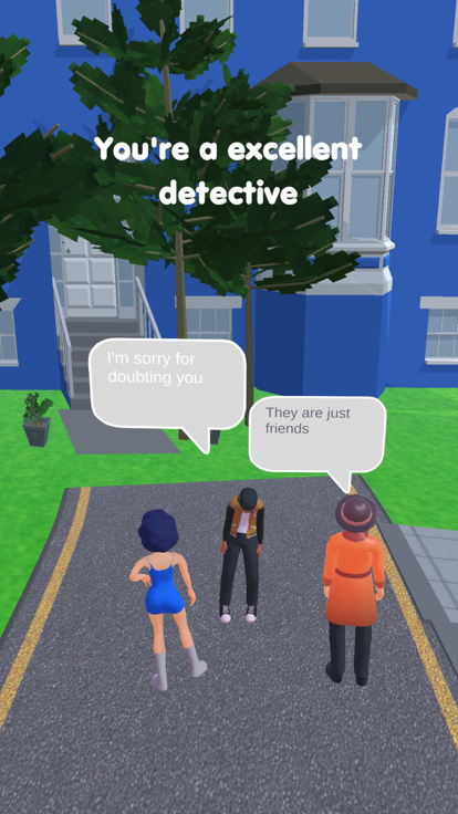 Detective Duty Runner游戏截图