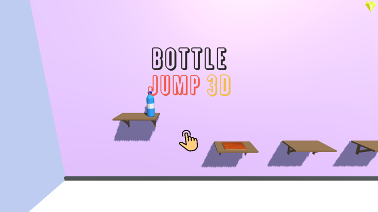 Bottle Jump 3D - Flip Game游戏截图