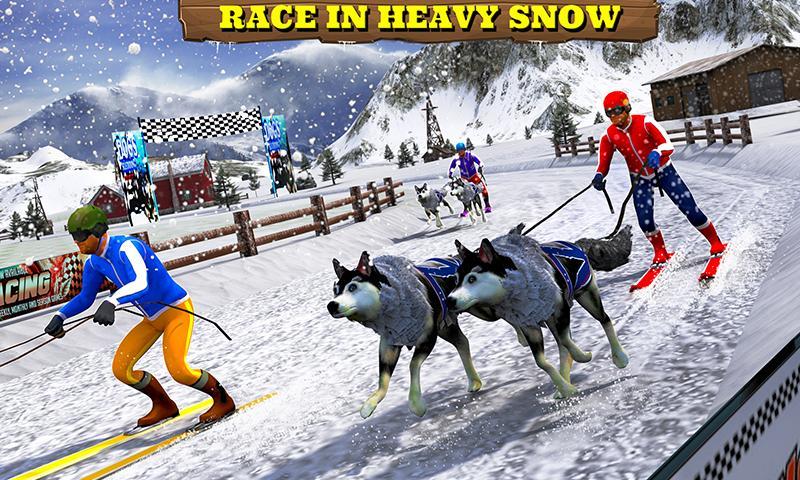 Screenshot of Sled Dog Racing 2017