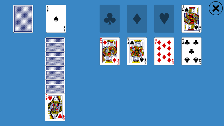 Classic Canfield Solitaire游戏截图