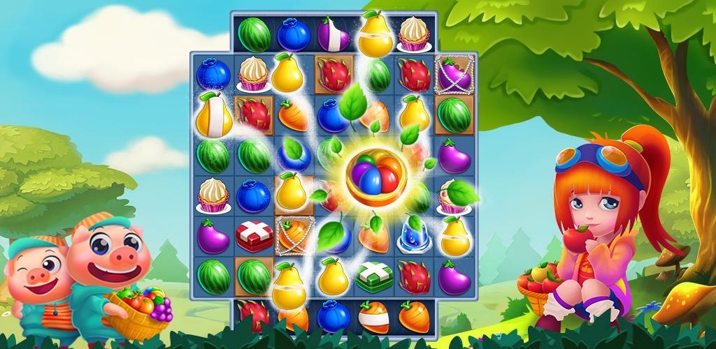 Fruits mania: Match3 Adventure游戏截图