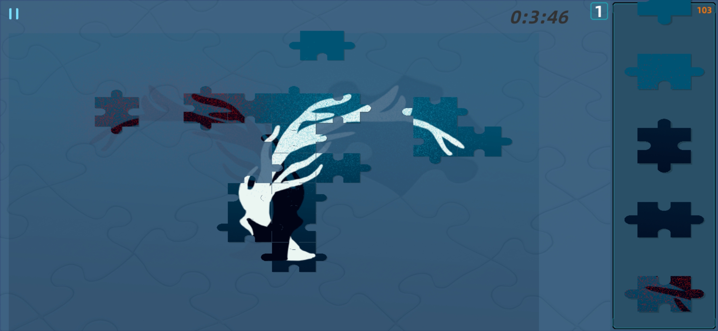 自由拼图游戏截图