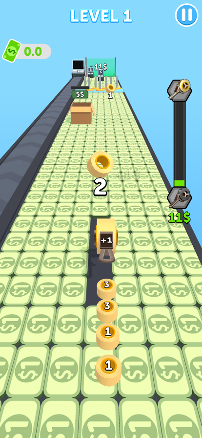 Tape Gun Run游戏截图