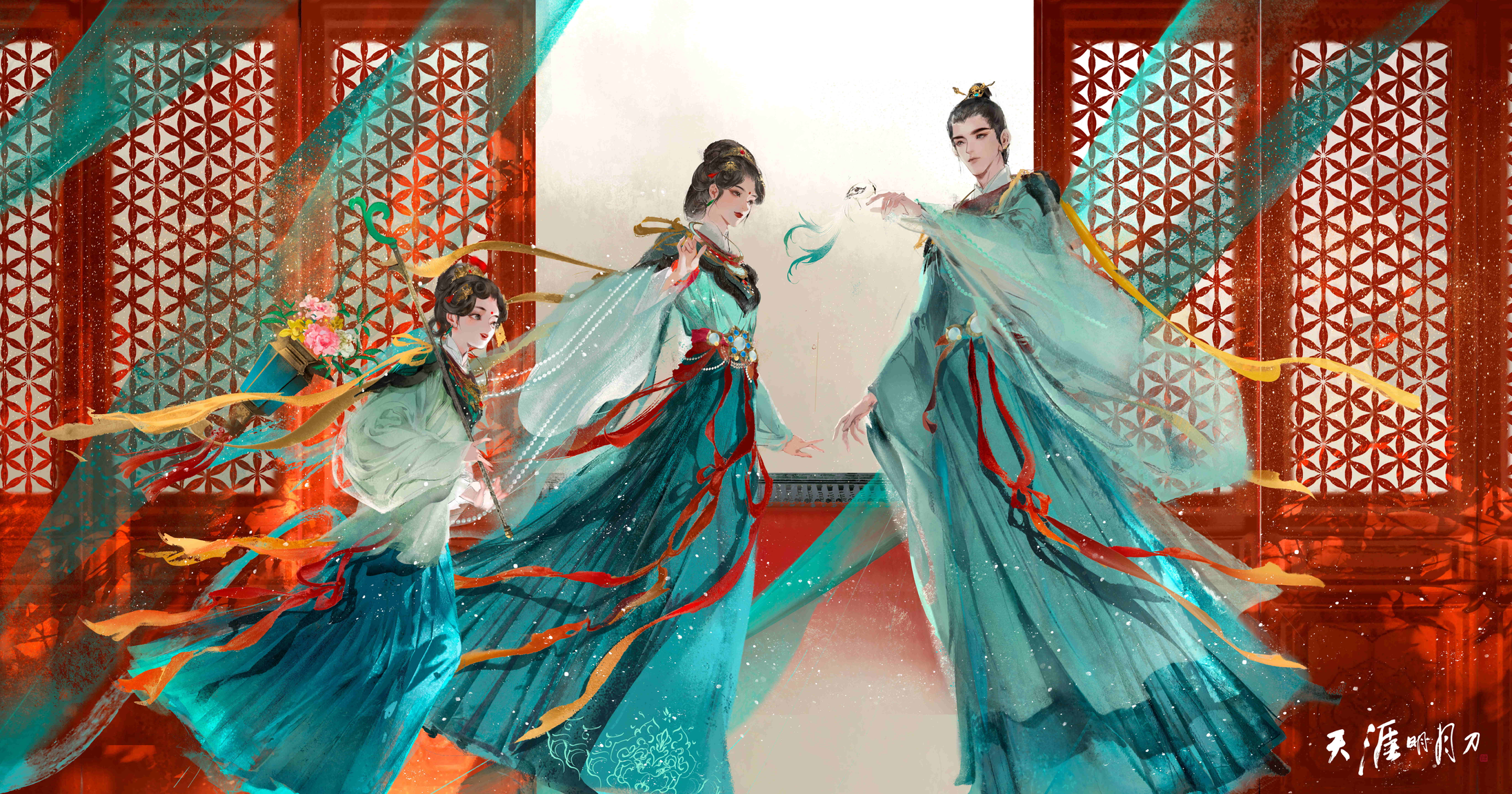 联动华裳人手一套