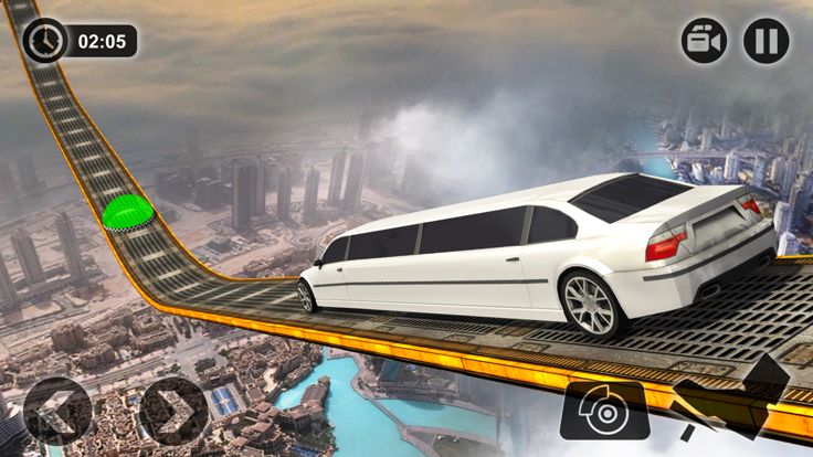 Limousine Car Driving Simulator - Impossible Track游戏截图