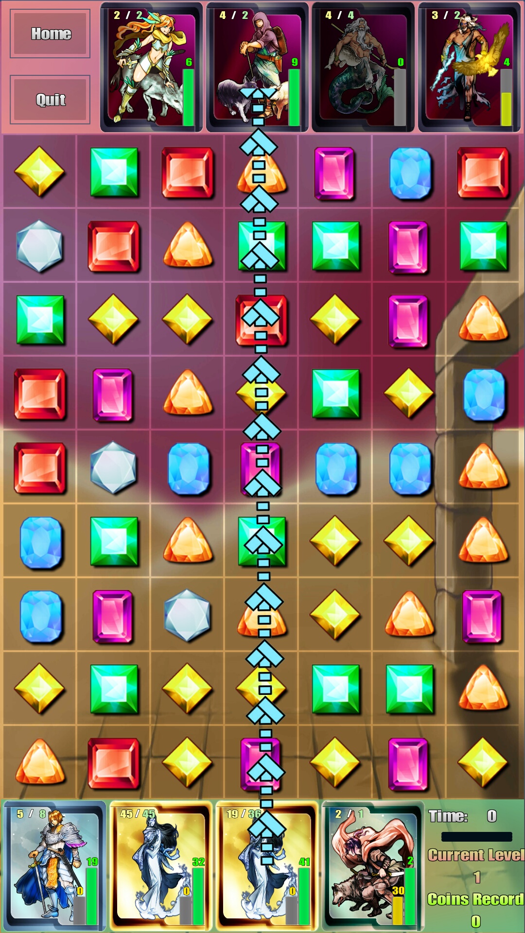 卡牌战争游戏截图