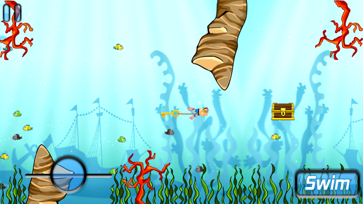 Treasure Hunt Underwater游戏截图