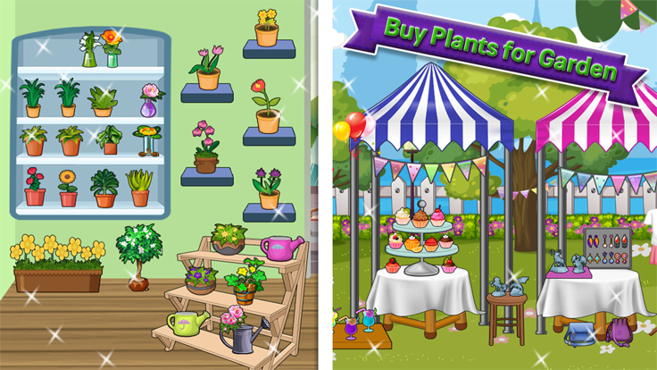 娃娃屋家庭大厦乐趣游戏截图