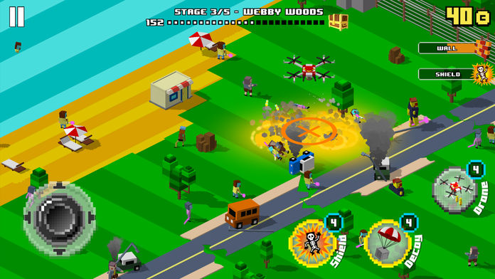 无人机大战僵尸游戏截图