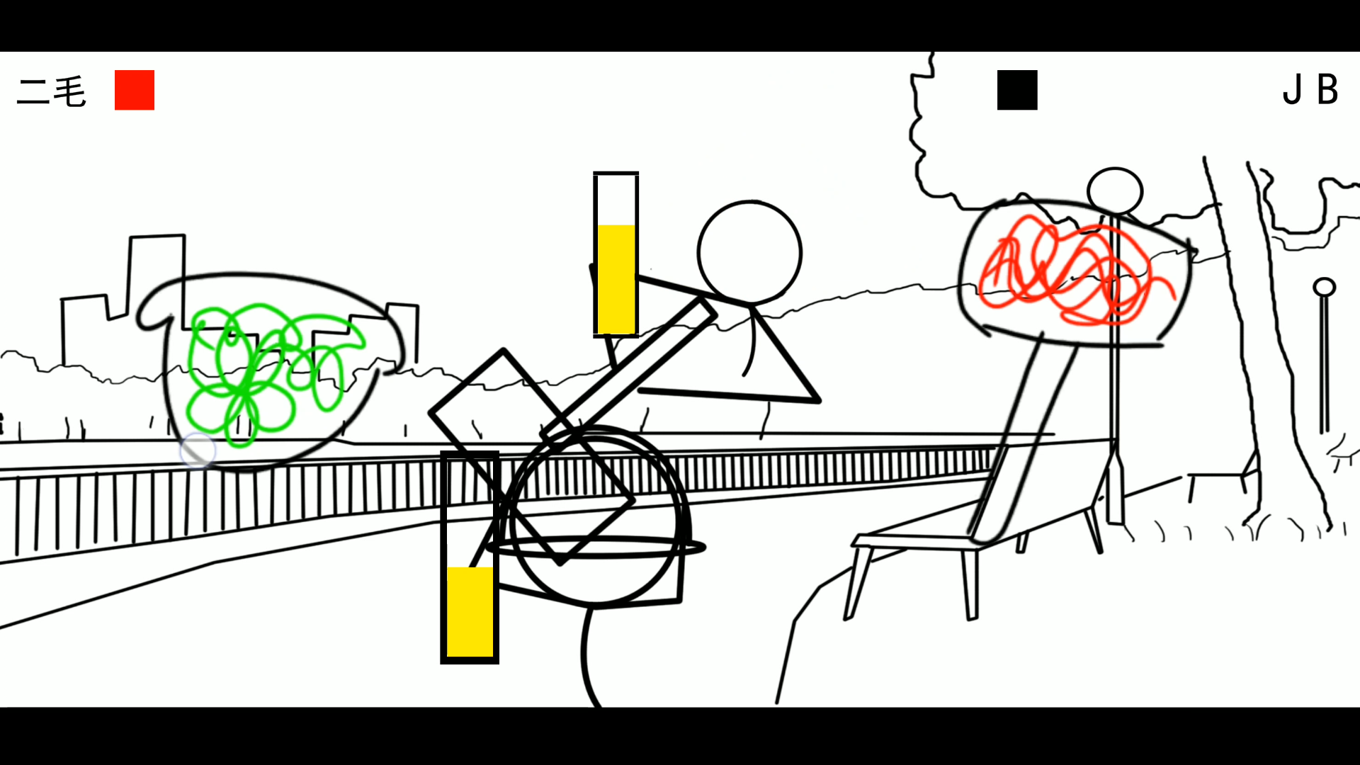 二毛和杰宝的社畜生活游戏截图