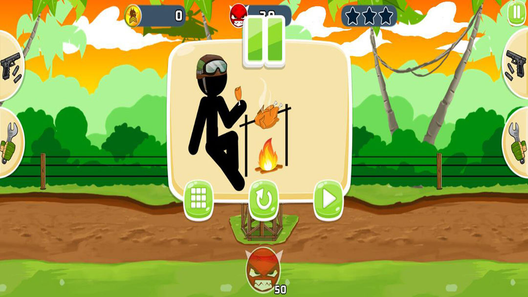 沙雕火柴人死或生游戏截图