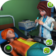 Virtual Mom Doctor : Happy Family Mother Game