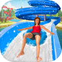 水 滑动 雪 公园： 水 公园 游戏icon
