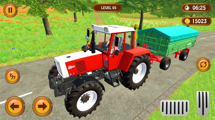 Tractor Farming Driving Games游戏截图
