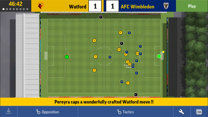 足球经理移动版 2017游戏截图