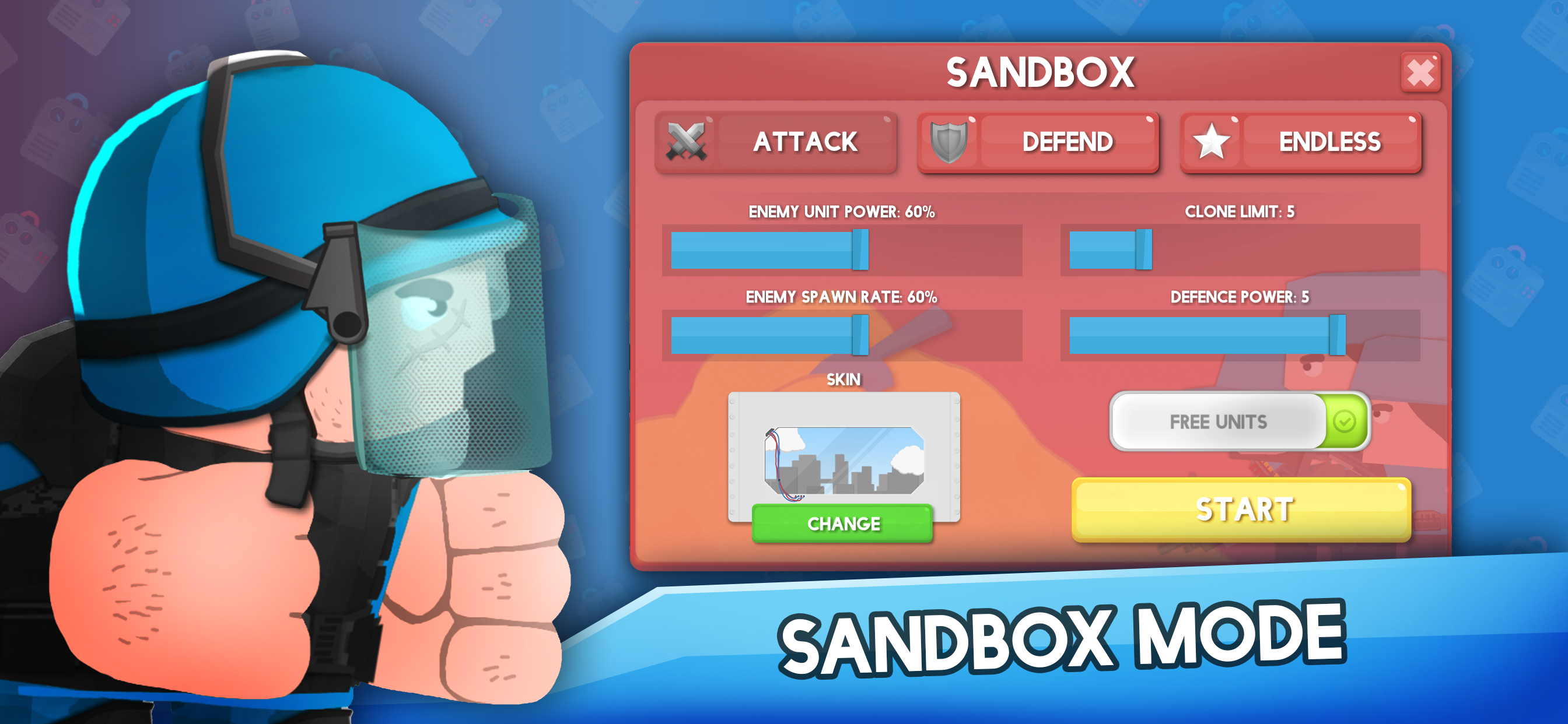 克隆军队：战斗游戏游戏截图